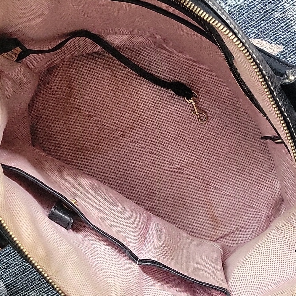 Dooney & Bourke Florentine Leather Tote - Picture 4 of 5